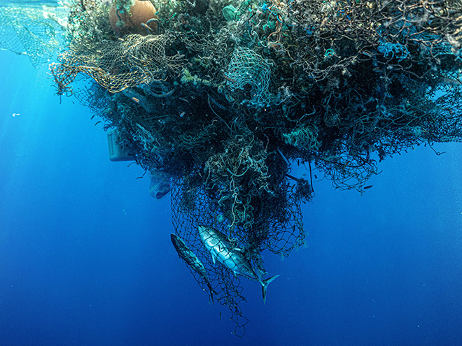 Ocean Voyages Institute, 103 Tons of Plastic Removed From the Great Pacific Garbage Patch. Photo Courtesy of Ocean Voyages Institute