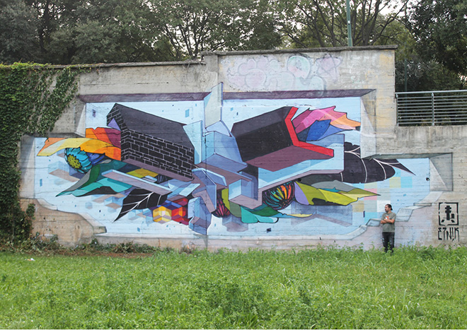 ETNIK – “Untitled”, murale a Torino
