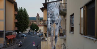 Bosoletti - D'Acqua, murale a Capolona (AR), 52010 Art Fest, 2020