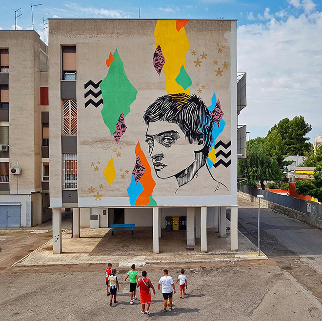 T.R.U.st – Street art e rigenerazione urbana al Paolo VI di Taranto