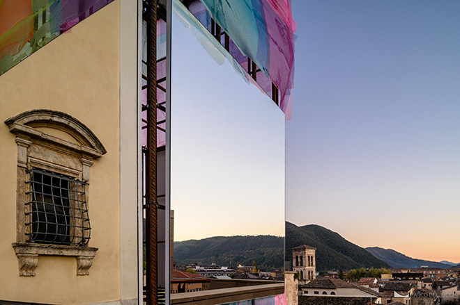 Alberonero - PILA, installazione a Rieti per TraMe-Tracce di Memoria, 2020. Foto: Marco Bellucci