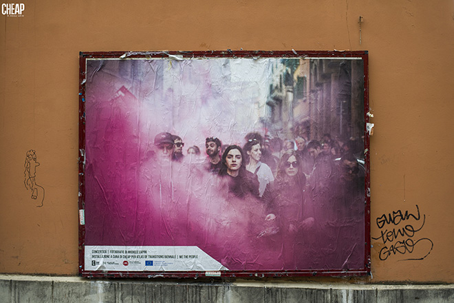 CONCERTATA - Fotografie di Michele Lapini. Installazione a cura di CHEAP per Atlas of Transitions Biennale | We are People, Bologna, 2020