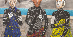 Kelechi Charles Nwaneri - Three Maidens, 2020, AKKA project