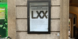 LXX GALLERY - A Milano inaugura la galleria più piccola del mondo