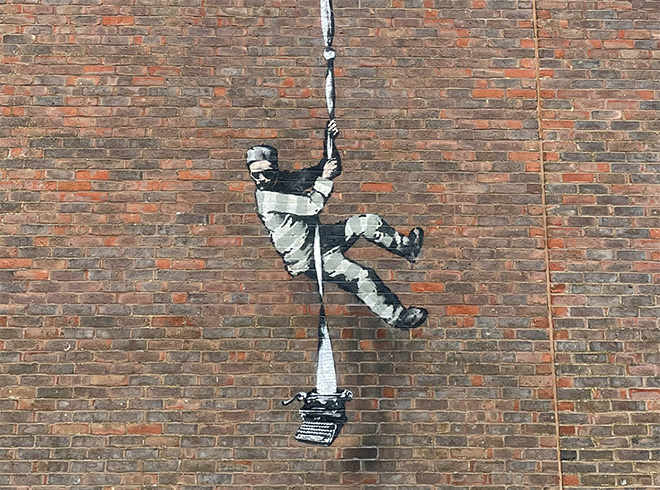 Banksy – ESCAPE, Reading Prison