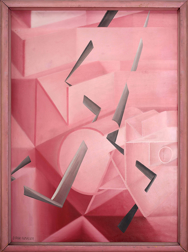Giacomo Balla - S’è rotto l’incanto  1920-1921,  olio su tela, 106,5x76,5 cm 