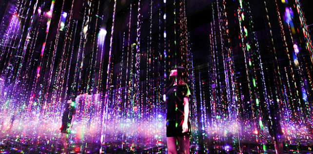 teamLab - Reconnect, Ephemeral Solidified Light teamLab & TikTok, teamLab Reconnect: Art with Rinkan Sauna