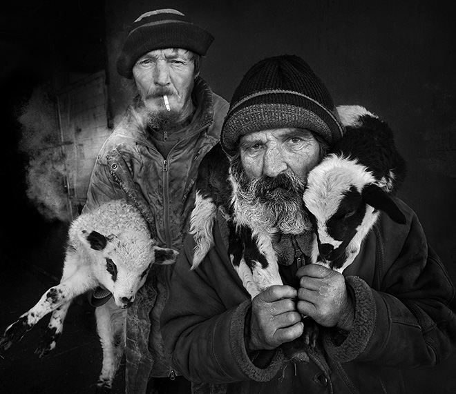 Istvan Kerekes - Shepherds from Transylvania