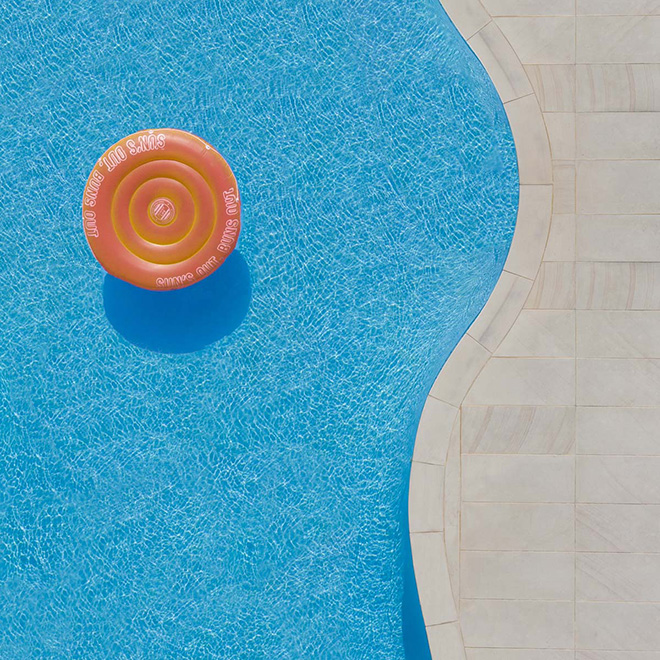 Brad Walls - Pools from above, First place Aerial category, Minimalist Photography Awards