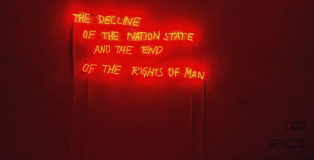 Margherita Moscardini - The Decline of the Nation State and the End of the Rights of Man, Alter Eva. Natura Potere Corpo, Firenze, Palazzo Strozzi, STROZZINA