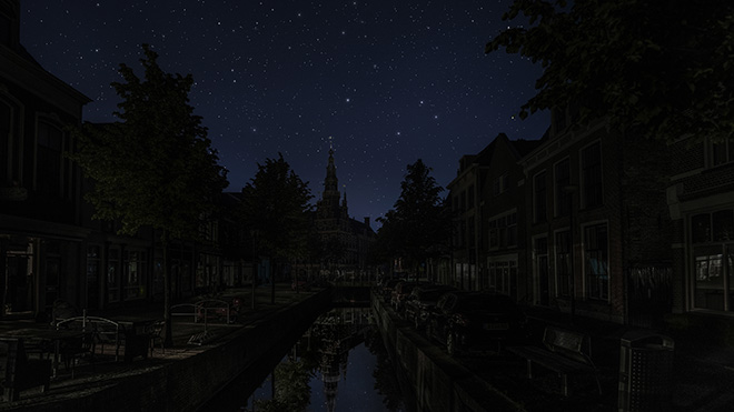 Daan Roosegaarde e UNESCO - Seeing Stars, Franeker (Olanda)