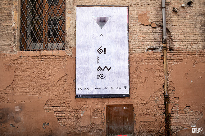 Ivana Spinelli & Cheap - Oh, my Goddess! urban zigzag, Bologna. photo credit: Margherita Caprilli