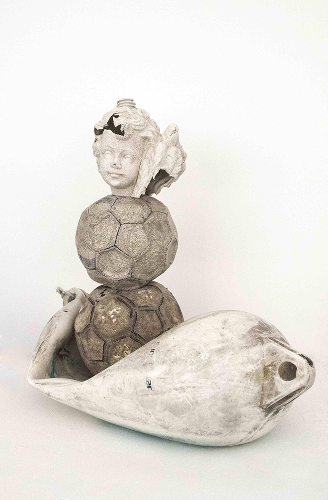 Ilaria Cuccagna - Lake sculpture, 2020. Courtesy: Ilaria Cuccagna