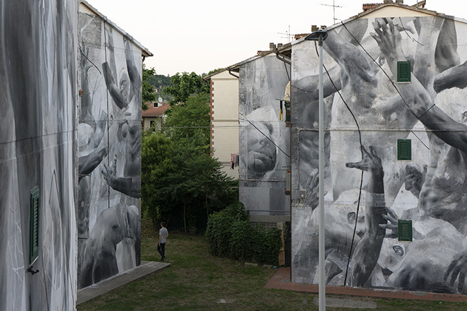 Bosoletti - (Attitude | Graffiti writing, Street Art, Neo Muralismo, Palazzo Blu, Pisa)