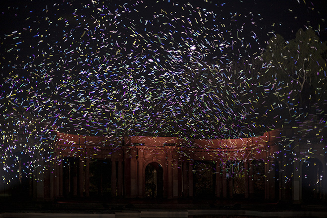 SPARK by Roosegaarde. Photography by Roberto Conte.