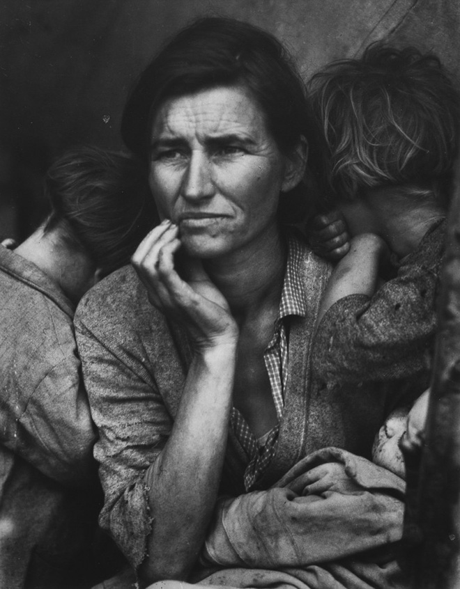 DOROTHEA LANGE - Madre migrante, 1936