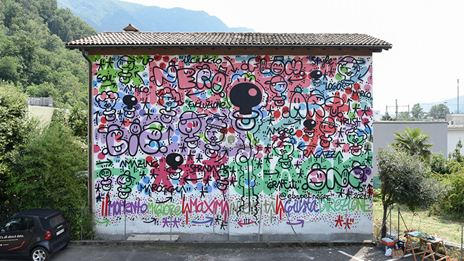 EL XUPET - ON THE WALL, Abitazione privata, via Ressiga, Maroggia (Canton Ticino)
