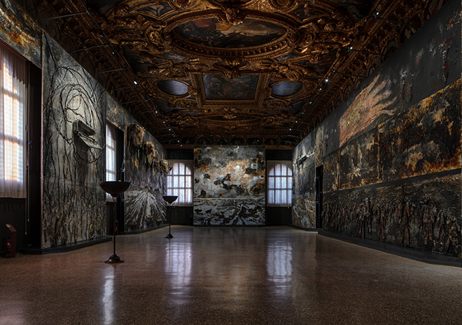 INSTALLATION VIEW - © Anselm Kiefer Photo: Andrea Avezzù Courtesy Gagosian and Fondazione Musei Civici Venezia.
