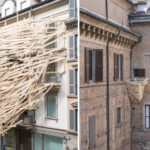 Tadashi Kawamata. Nests in Milan