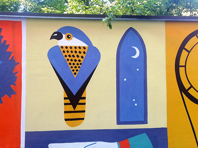 LUOGOCOMUNE - Murale a Carpi in via Bellentanina