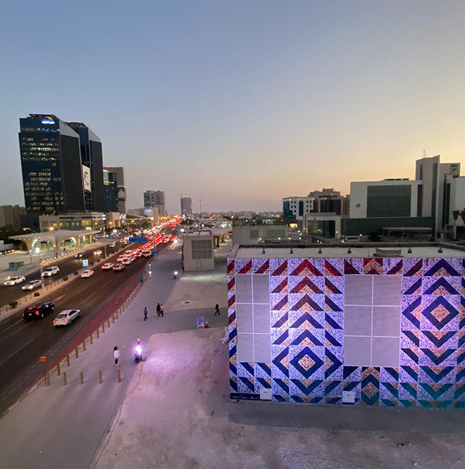 @saidokins, Magic Square. Pow! Wow! Doha. Photo: Ali Al Anssari, courtesy of Qatar Museums.