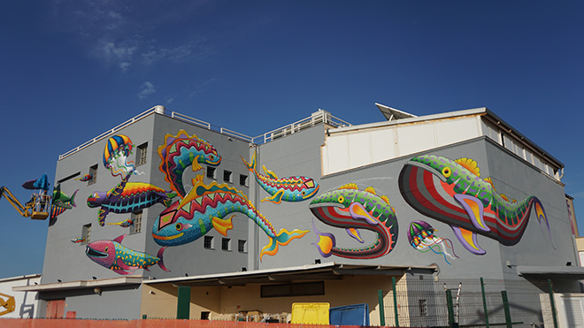 BLOOP FESTIVAL – CULMINATION: a Ibiza il murale di Spaik apre la rassegna di arte urbana