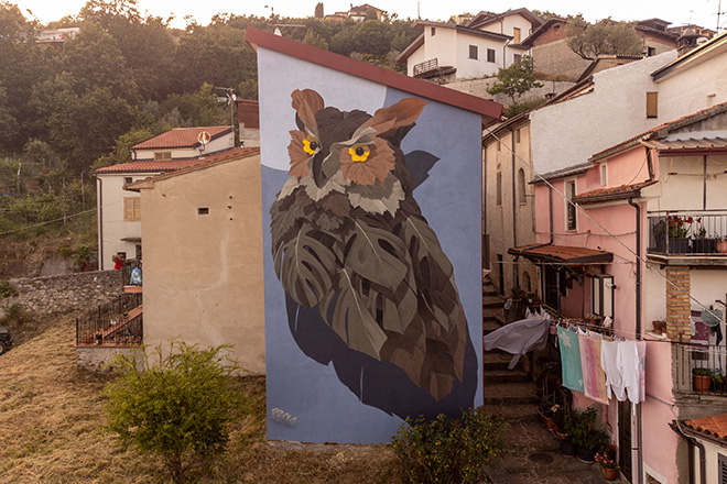 ETSOM - Murale a Belsito, GULÌA URBANA