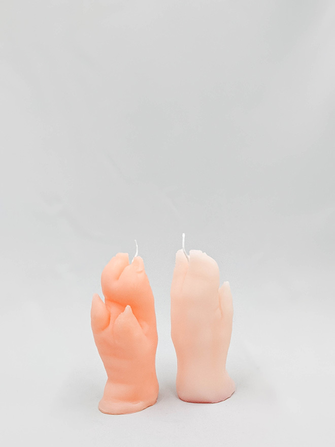 Piggy Candles by Steph Huang