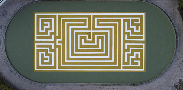 Guerrilla Spam - Labirinto, Santa Croce di Magliano (CB) Guerrilla Spam – “Labirinto“ & “Scala del sapere”