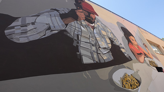 Helder Cavalcante - Mural Ibiza for BLOOP Festival, 2022