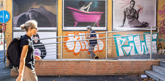CHEAP - (On fire) Open call for artists, Street poster art, Bologna, 2022. Photo credit: Margherita Caprilli CHEAP – “On fire”: il fuoco della creatività per le strade di Bologna