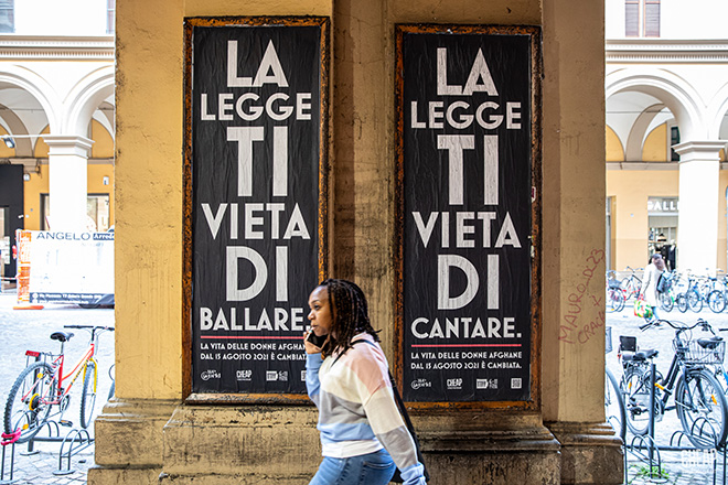 WeWorld e CHEAP Street Poster Art – “Pane, lavoro e libertà”