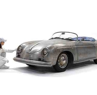 356 Bonsai, Arsham Studio, 2022, Porsche AG Daniel Arsham – 356 Bonsai: la bellezza nell’imperfezione