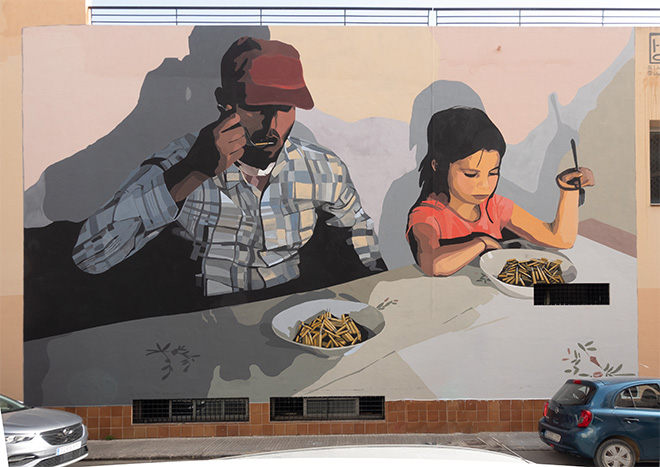 Helder Cavalcante - Mural Ibiza for BLOOP Festival, 2022