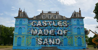 Lek & Sowat - Castles made of sand, Château de la Valette, Pressigny-les-Pins, 2022