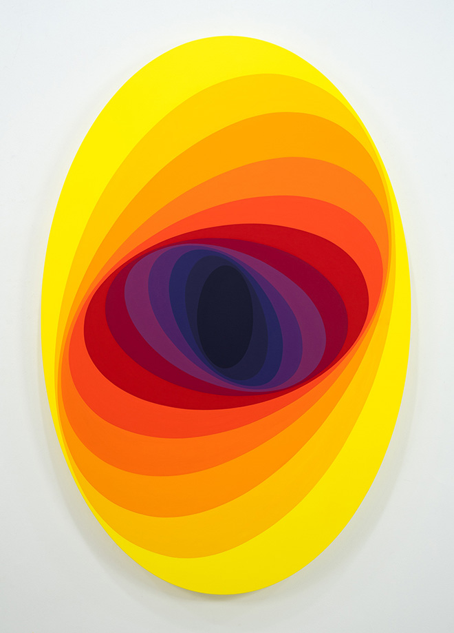 Jan Kaláb - Inner Life of Ellipse #2, 2022, 150 x 100 cm (1 of 3)