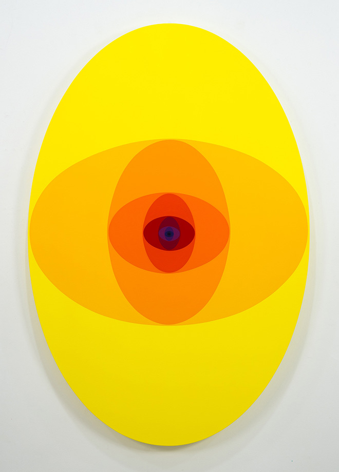 Jan Kaláb - Inner Life of Ellipse #3 (1 of 3), 2022, 150 x 100 cm