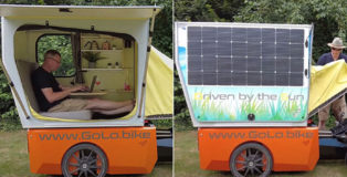 GoLo - GoCamp, la bici camper sostenibile