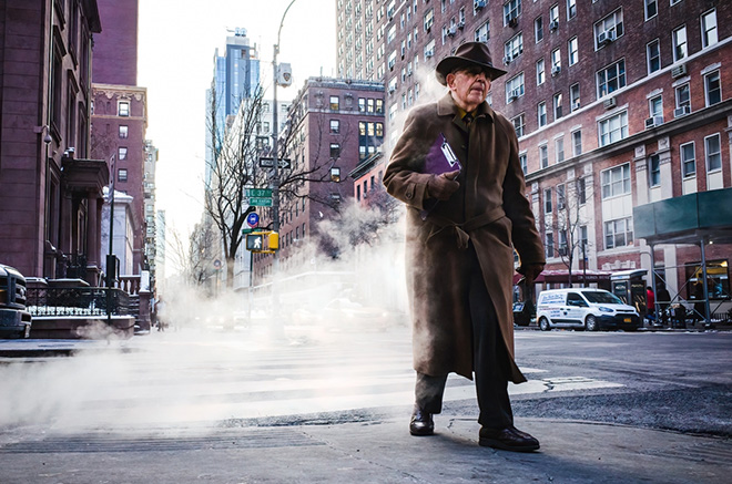 Michael Kowalczyk - Smokey Coat, New York City (USA), Street Photography, Siena International Photo Awards 2022