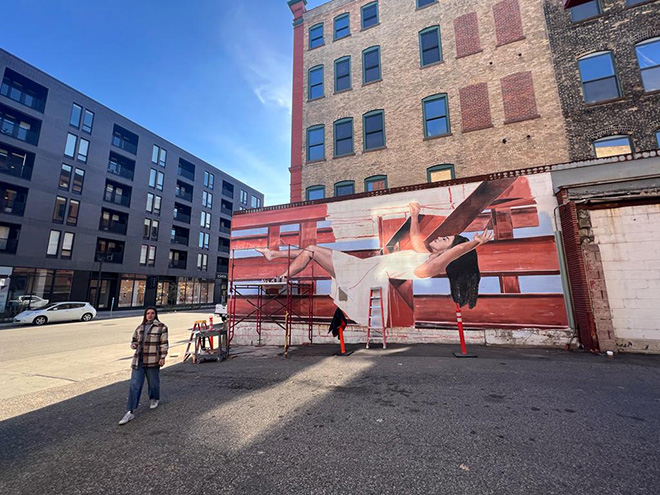 Attorep - Mural in Minneapolis, OSA - Operazione Street Art, (work in progress)