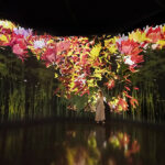 teamLab: Impermanent Flowers Floating in a Continuous Sea