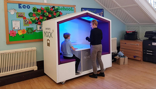Sensory Nook - Design inclusivo e innovativo per neurodivergenti Sensory Nook - Design inclusivo e innovativo per neurodivergenti