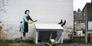 Banksy - Valentine’s Day Mascara, Margate (Canterbury), UK