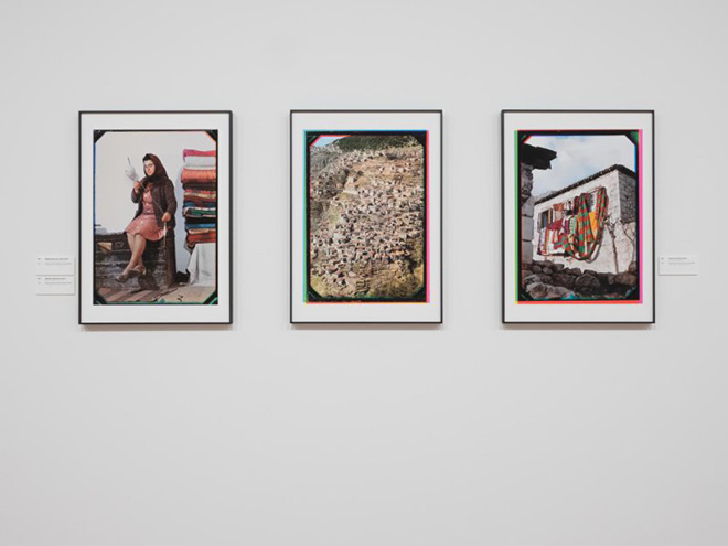 Werner Bischof. Unseen Colour, installation view MASI Lugano