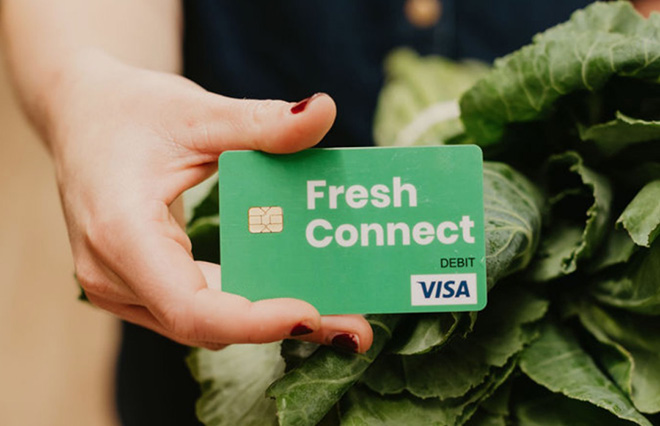Fresh Connect – Pagare frutta e verdura con una speciale carta prescritta dal medico