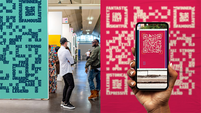 Toronto’s Artist Project – Il primo QR Code realizzato con parole supporta l’arte
