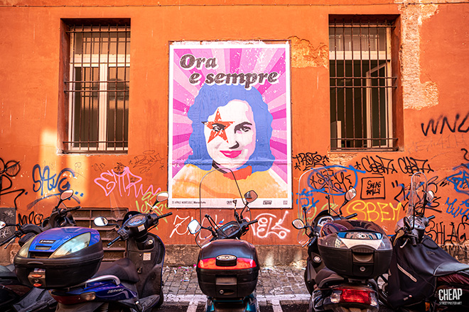 Memoria, Liberazione, Resistenza – A Bologna i Poster di CHEAP celebrano il 25 Aprile