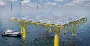 SEAVOLT - Il primo sistema di energia solare galleggiante