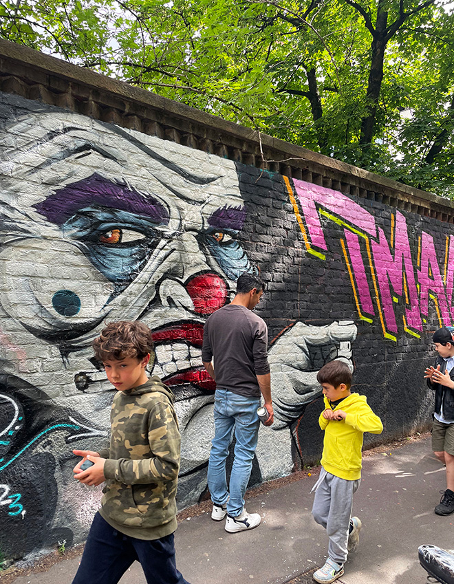 Poli Urban Colors 2023 - Luca Rancy, TMACD Crew, Graffiti street art, Bovisa, Milano