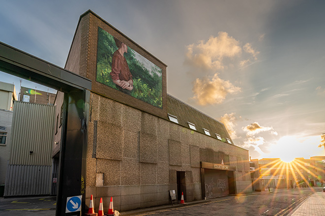 Eloise Gillow - Nuart Festival 2023, Aberdeen. Photo: @bktallman